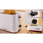 Bosch MyMoment TAT3M121 Brødrister Hvid Bosch MyMoment TAT3M121 Brødrister Hvid